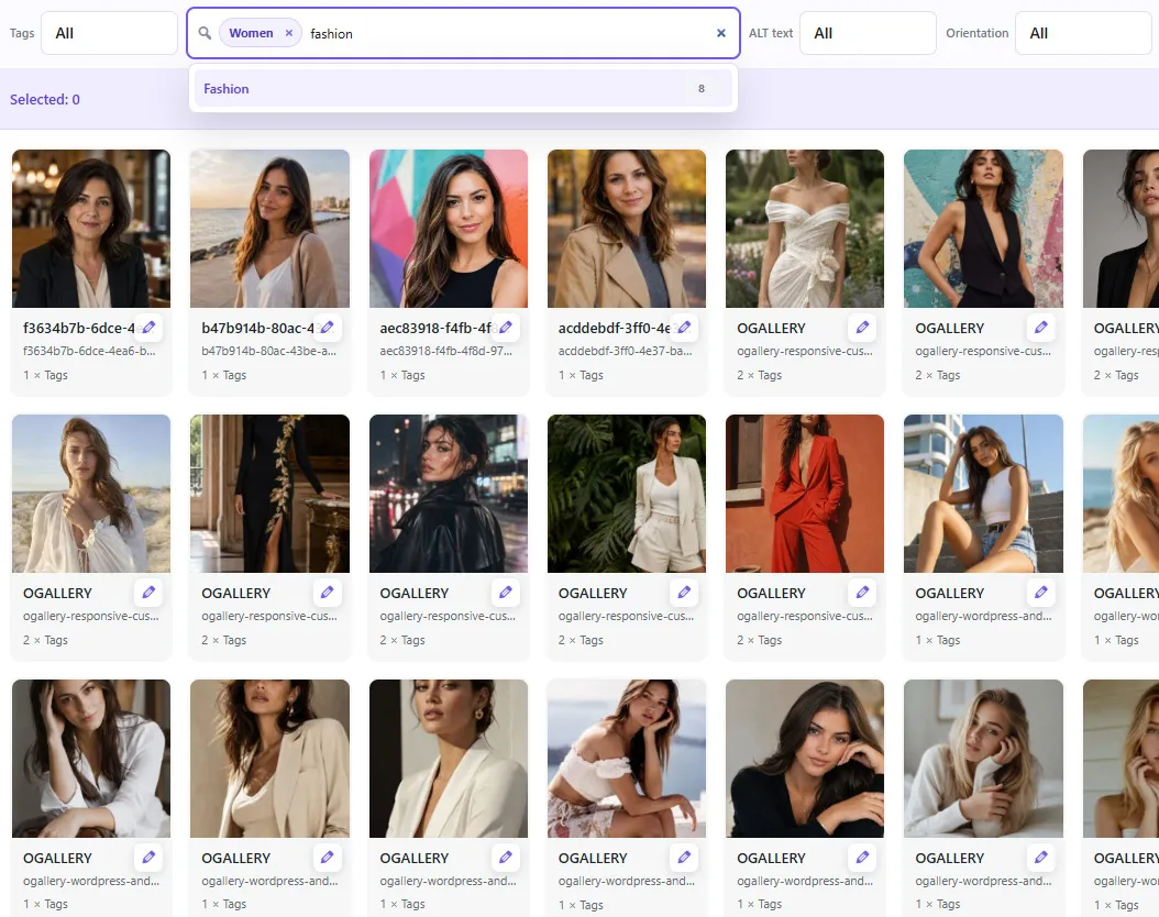 OGALLERY Media Folders